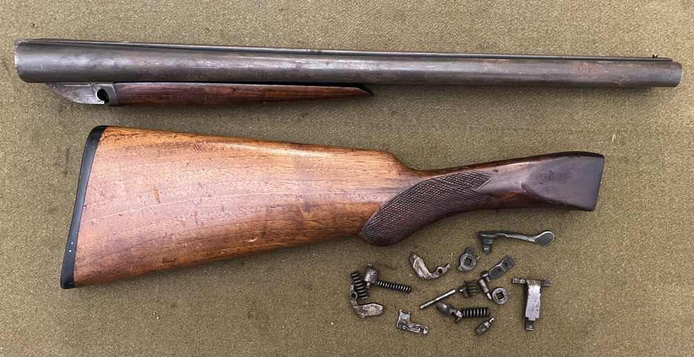 LC Smith Hunter Arms Keystone hammerless double barrel shotgun parts kit -img-0