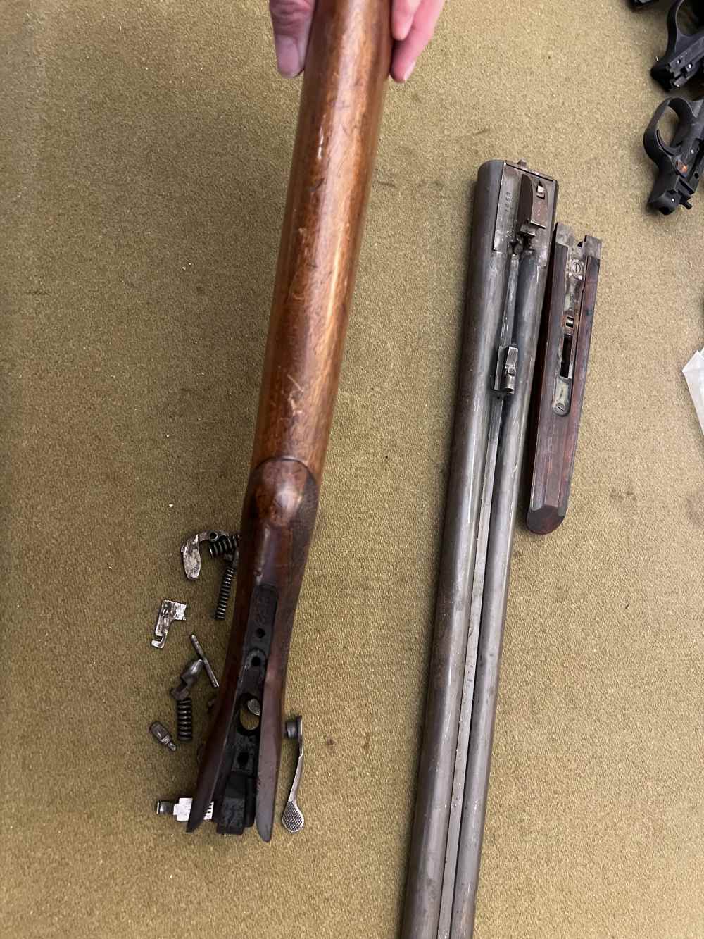 LC Smith Hunter Arms Keystone hammerless double barrel shotgun parts kit -img-6