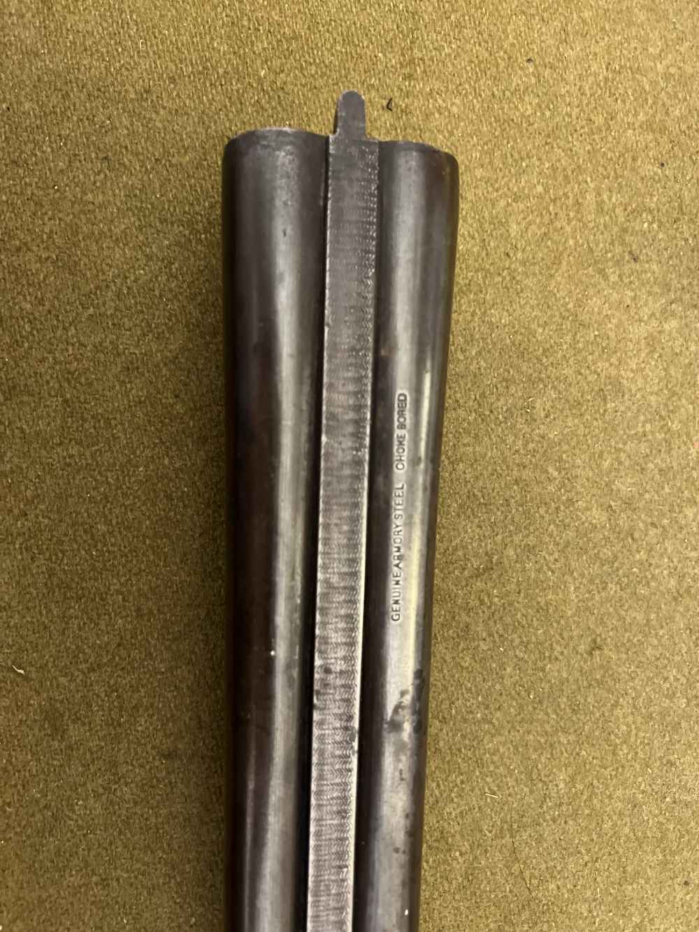 Oxford Arms 12 gauge double barrel shotgun parts kit stock barrel internals-img-8