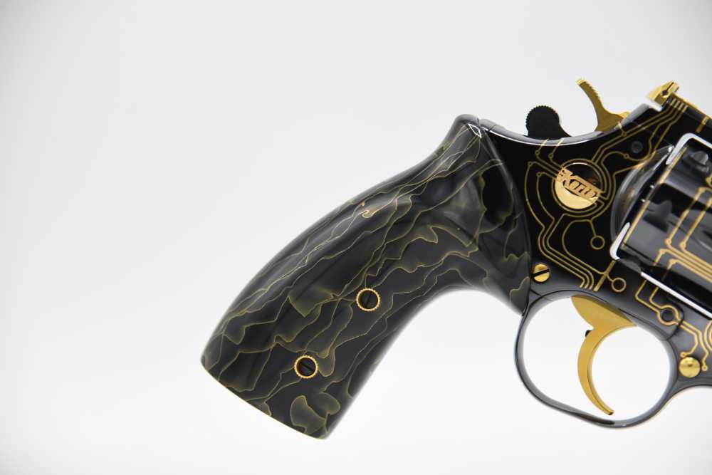 KORTH Custom BITCOIN 357 Magnum 4" 24KT Gold #40-img-8