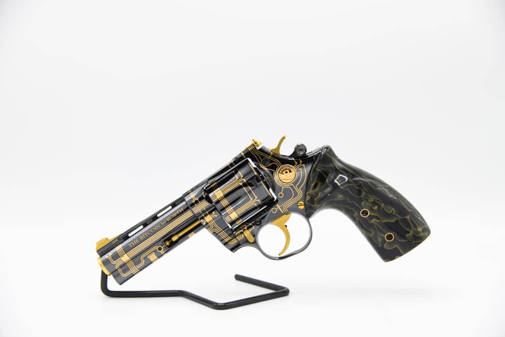 KORTH Custom BITCOIN 357 Magnum 4" 24KT Gold #40-img-2