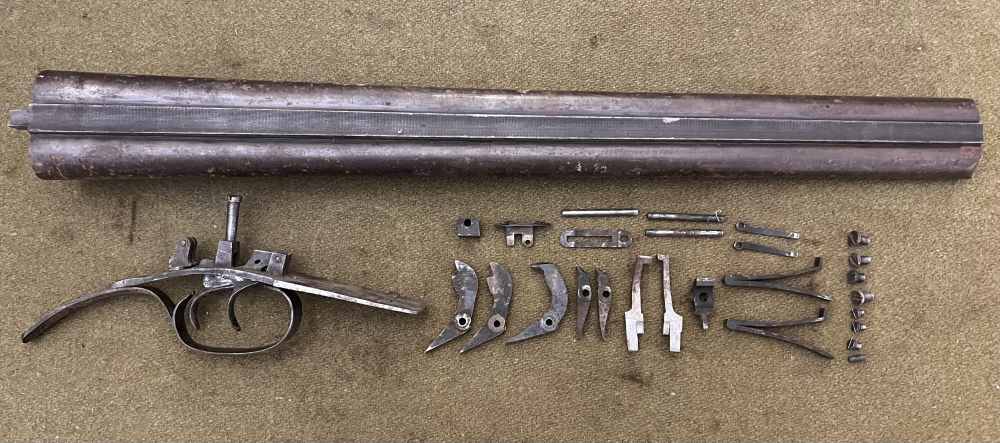 Remington Model 1900 12 gauge 18.5” double barrel shotgun parts kit cowboy-img-0