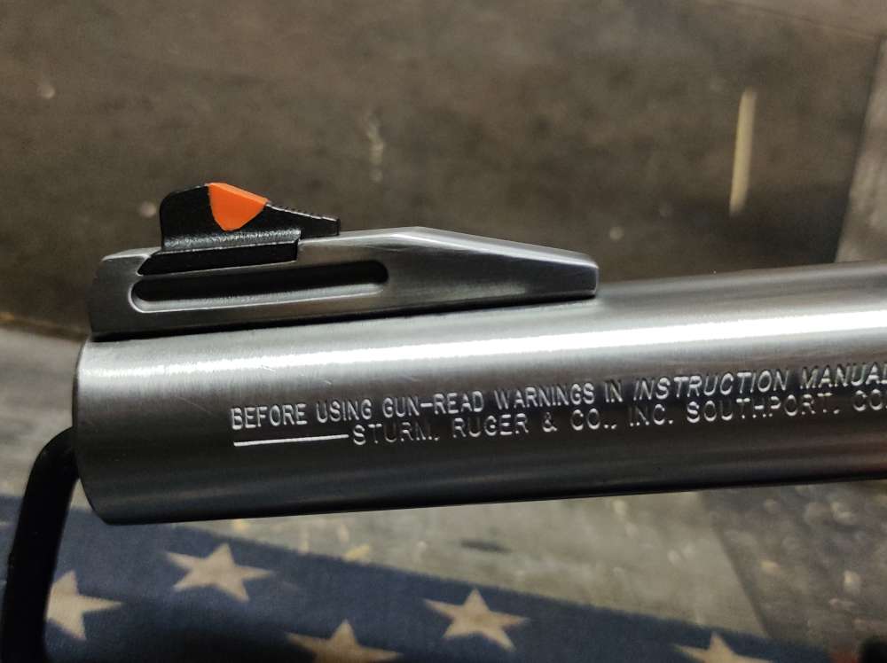 RUGER SUPER REDHAWK 44 MAG 7.5"Brl w/ Tasco 2x22 Pro-Class Scope Mfg1997 NR-img-35