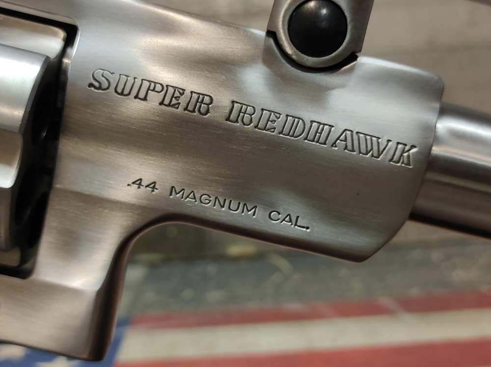 RUGER SUPER REDHAWK 44 MAG 7.5"Brl w/ Tasco 2x22 Pro-Class Scope Mfg1997 NR-img-17