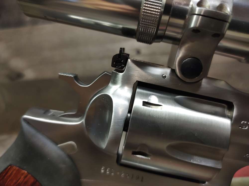 RUGER SUPER REDHAWK 44 MAG 7.5"Brl w/ Tasco 2x22 Pro-Class Scope Mfg1997 NR-img-23
