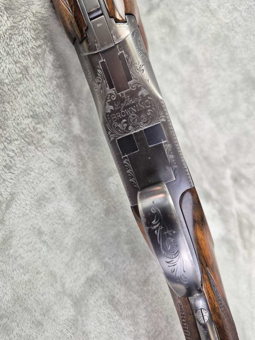 Belgium Browning Superposed Lightning Over/Under 12ga 30” Cast On – GREAT!-img-16