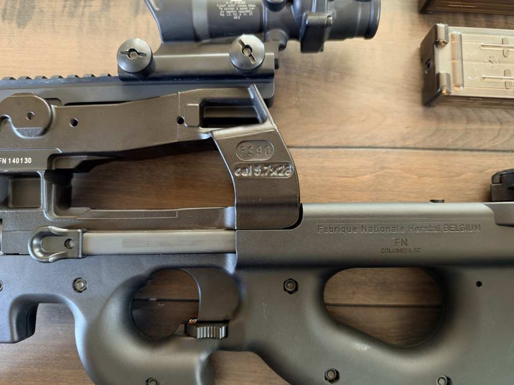 Like-new FN PS90 (only 30 rounds shot!)  w/ Trijicon ACOG-img-2