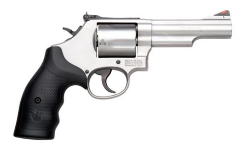 Smith Wesson 162069 Model 69 44 Rem Mag or S W Spl Stainless Steel 4.25in 2-img-1