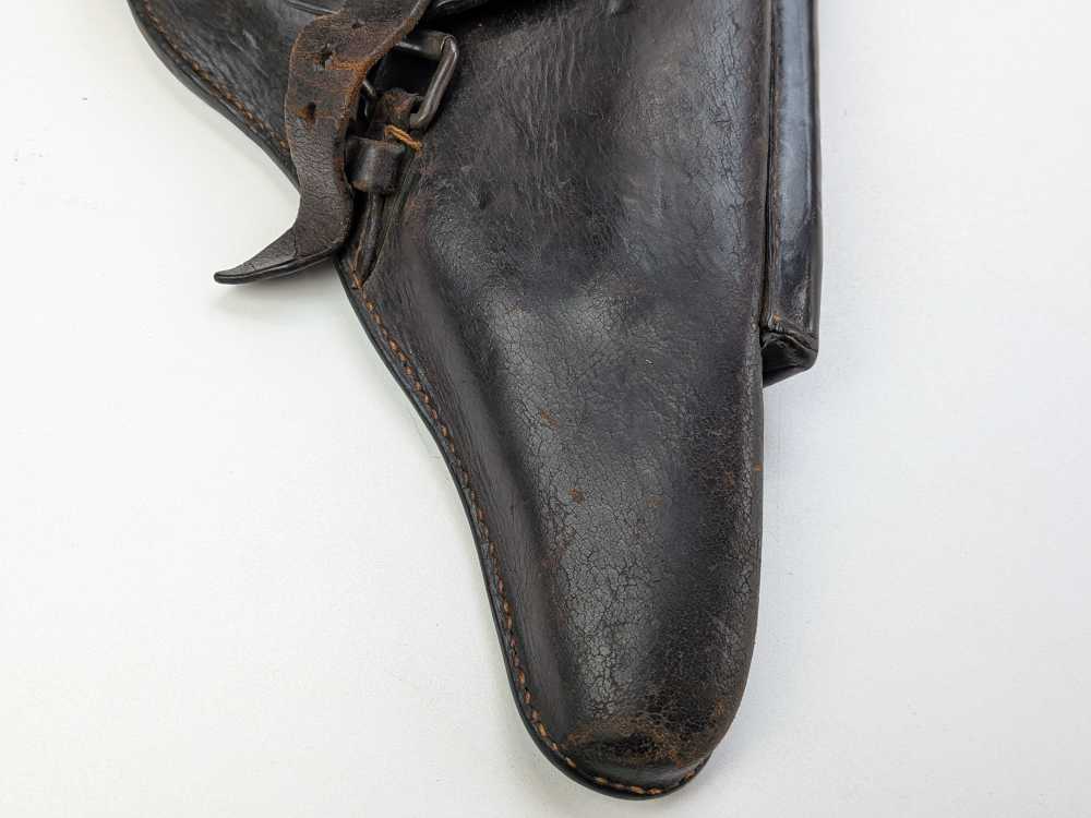 Pre WW1 Imperial German P08 Luger holster, 1913 dated unit marked. #2003-img-2