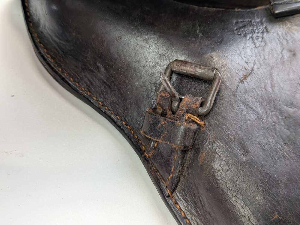 Pre WW1 Imperial German P08 Luger holster, 1913 dated unit marked. #2003-img-3