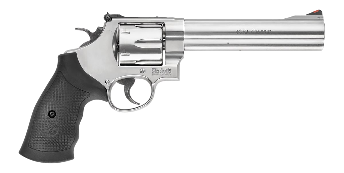 Smith Wesson 163638 Model 629 Classic 44 Rem Mag or S W Spl Stainless Steel-img-0