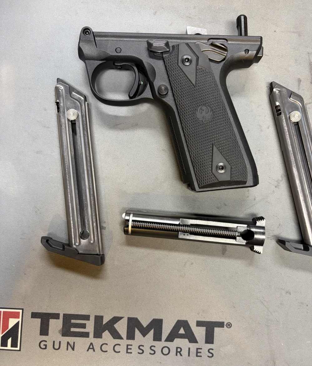 RUGER MKIV 22 45 GRIP FRAME WITH UPGRADED EXTRAS-img-0