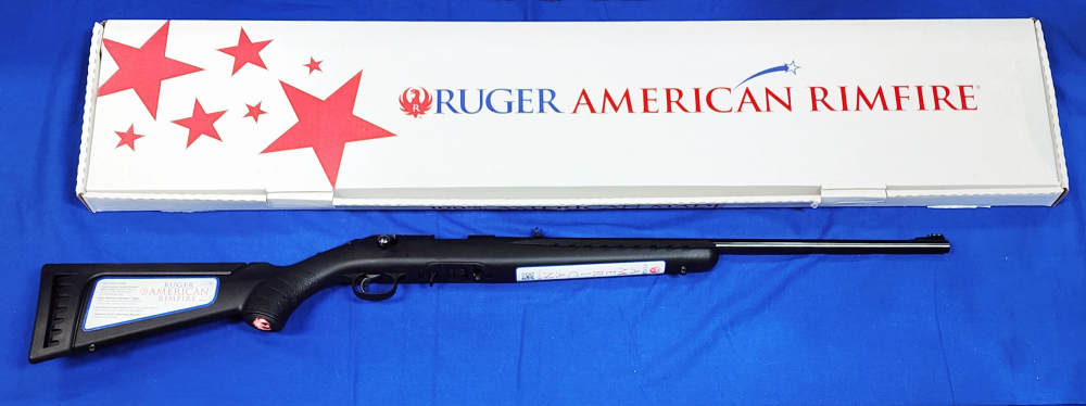 RUGER AMERICAN RIMFIRE RIFLE .22LR 22" - UNFIRED IN BOX!-img-0