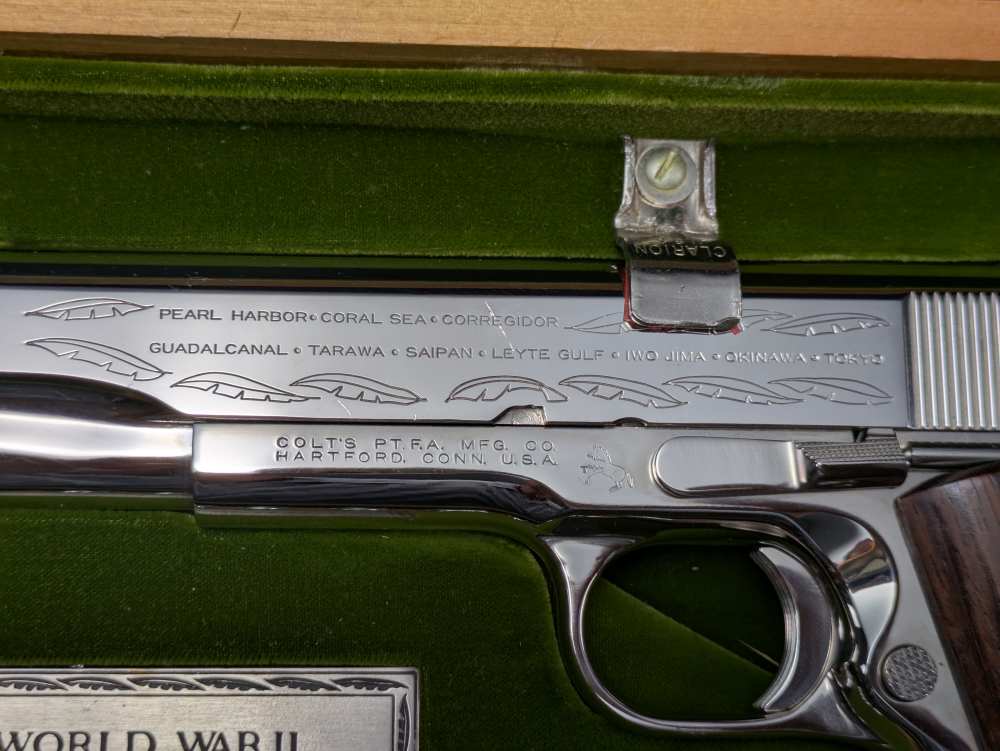Colt World War II Commemorative|European & Pacific Theater Matching Set-img-9