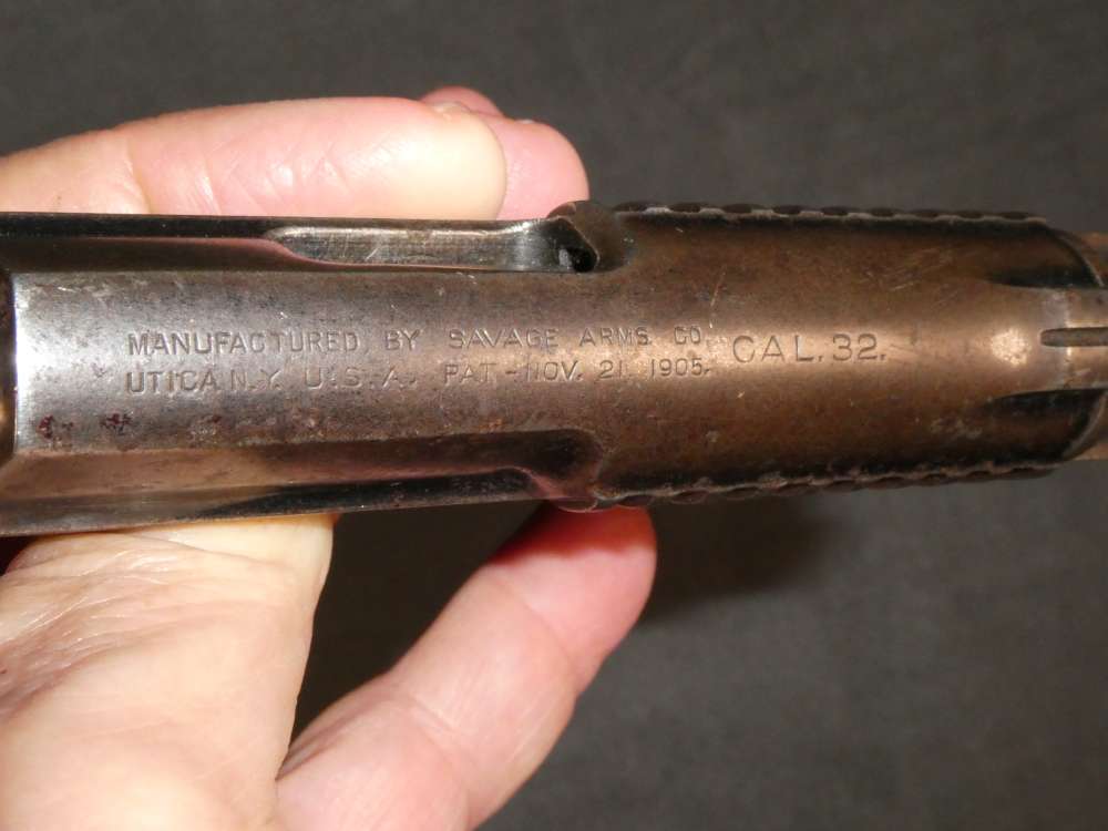 Savage Model 1907 Pistol, .32 ACP, w/ Lanyard Loop-img-7