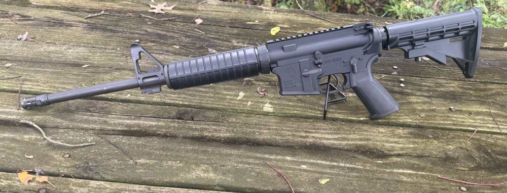 Ruger AR-556 16” Adj. Stock  BlackHawk Sling -img-1
