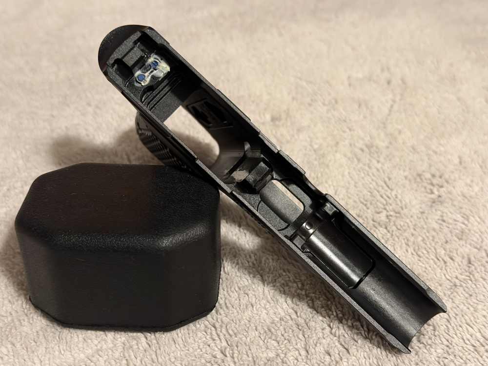 Mint condition P365 LUXE Grip Module. Factory Black LUXE Cerakote-img-2