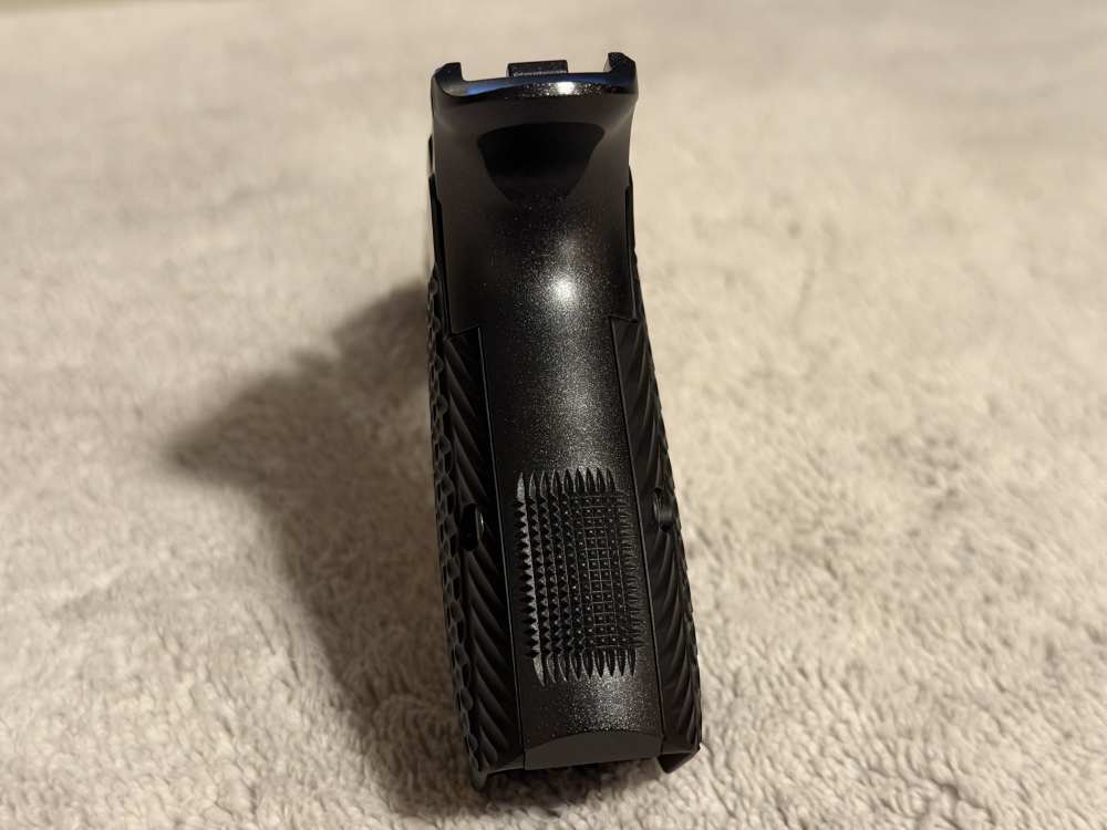 Mint condition P365 LUXE Grip Module. Factory Black LUXE Cerakote-img-7