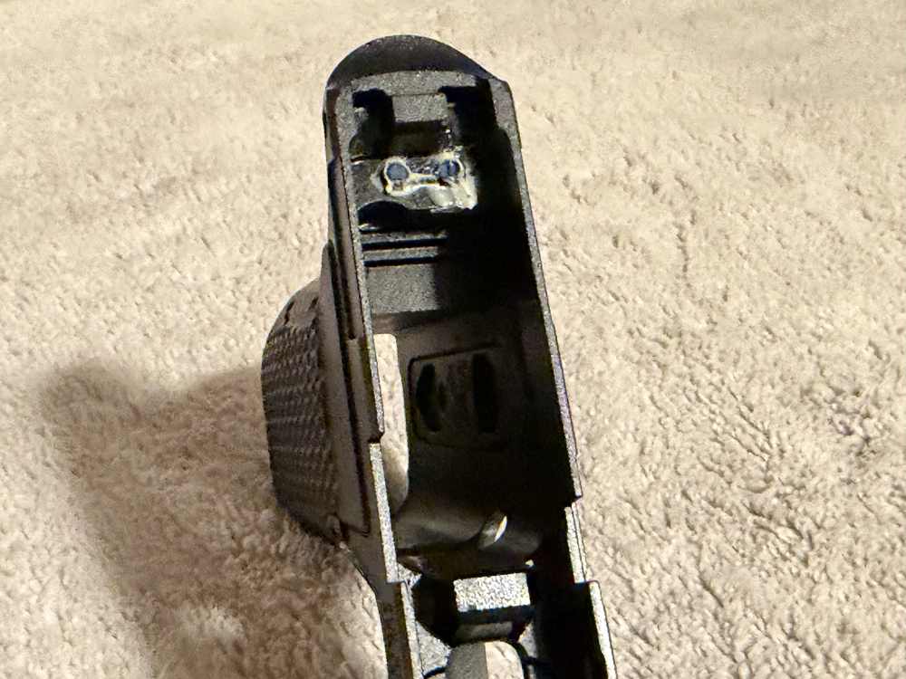 Mint condition P365 LUXE Grip Module. Factory Black LUXE Cerakote-img-4
