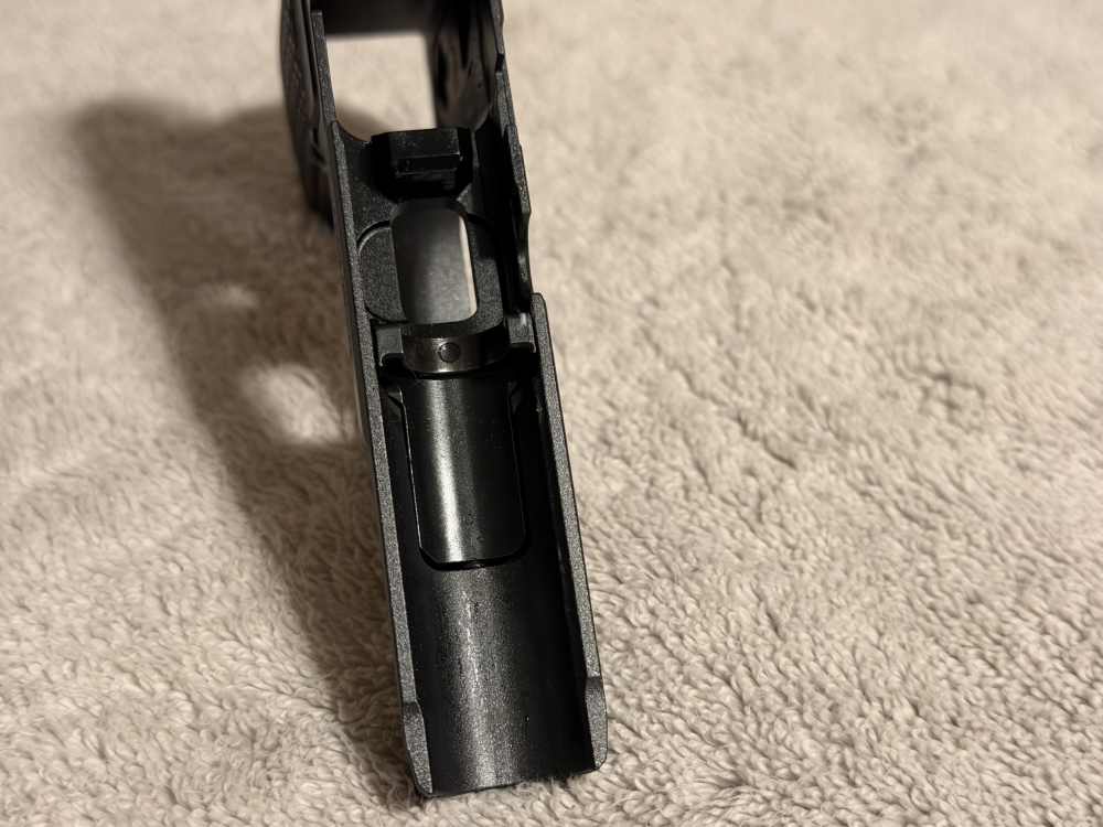 Mint condition P365 LUXE Grip Module. Factory Black LUXE Cerakote-img-3