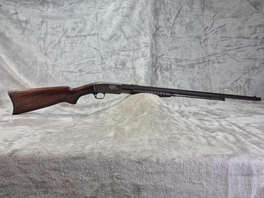 Remington Model 12 .22 Rem Special (.22 WRF) 24” Take Down Pump Rifle -img-0
