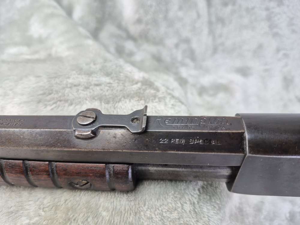 Remington Model 12 .22 Rem Special (.22 WRF) 24” Take Down Pump Rifle -img-12