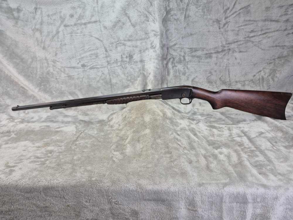 Remington Model 12 .22 Rem Special (.22 WRF) 24” Take Down Pump Rifle -img-1