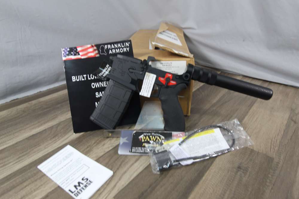 NIB Franklin Armory Salus BFSIII Binary Complete Lower Black 00-30006-BLK-img-0