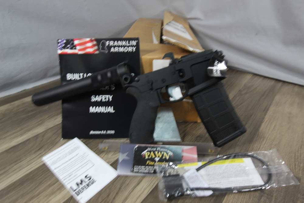 NIB Franklin Armory Salus BFSIII Binary Complete Lower Black 00-30006-BLK-img-1