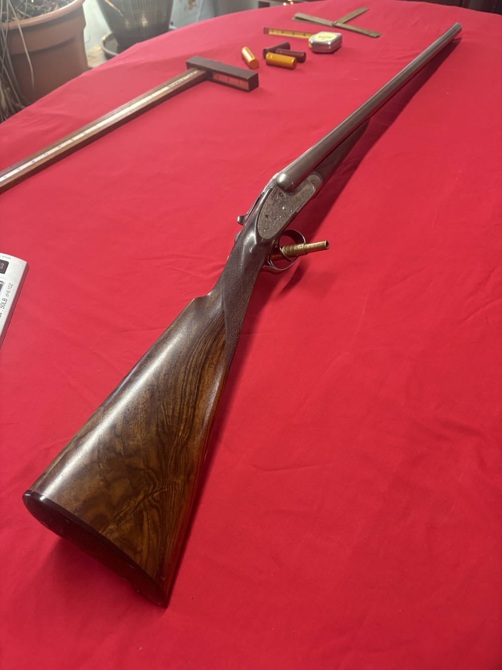 Attractive Henry Adkin & Sons 12 Gauge Side Lock Ejector Gun-img-2