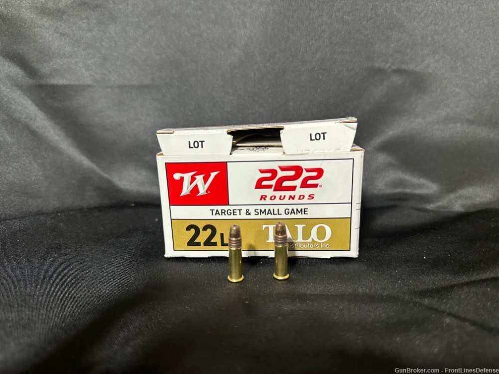 Winchester 22LR 36 Grain Plated Hollow Point Rounds (250) -img-0