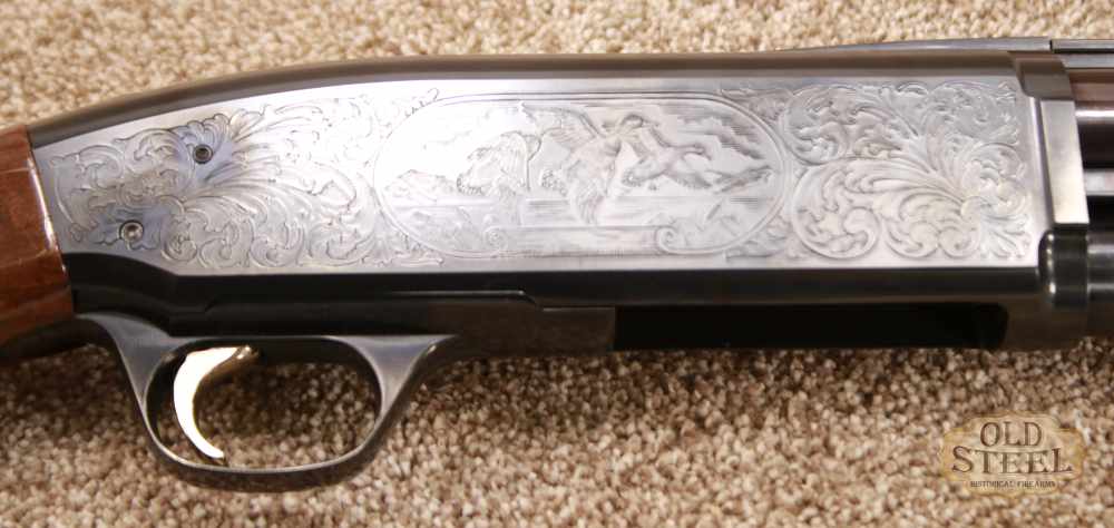 Browning BPS Miroku Japan 12 Gauge Engraved 28" Vent Rib Hunting Shotgun -img-12