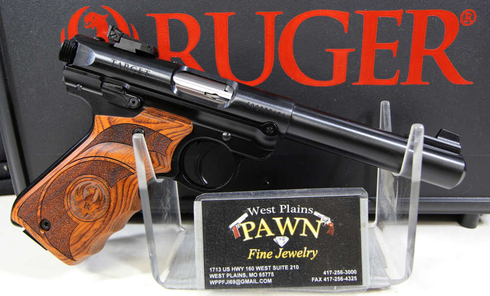 NIB RUGER MARK IV TARGET SEMI AUTO PISTOL 22LR, 5.5" HVY BRL, 10 RND, 40159-img-3