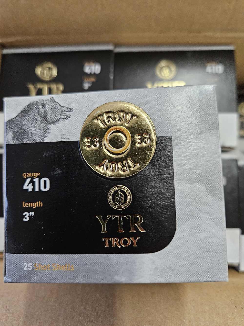 500 Round Case YTR Troy 410 GA 3" # 6 5/8 OZ 20 BOXES NO CC FEES! 410GA-img-1