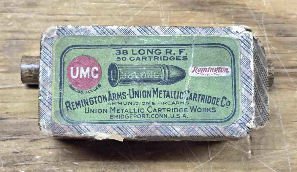 Remington UMC 38 Long Rimfire BLACK POWDER -img-0