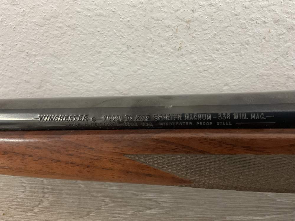 Winchester Model 70 Sporter 338 WIN MAG 24” **NO RESERVE**-img-10