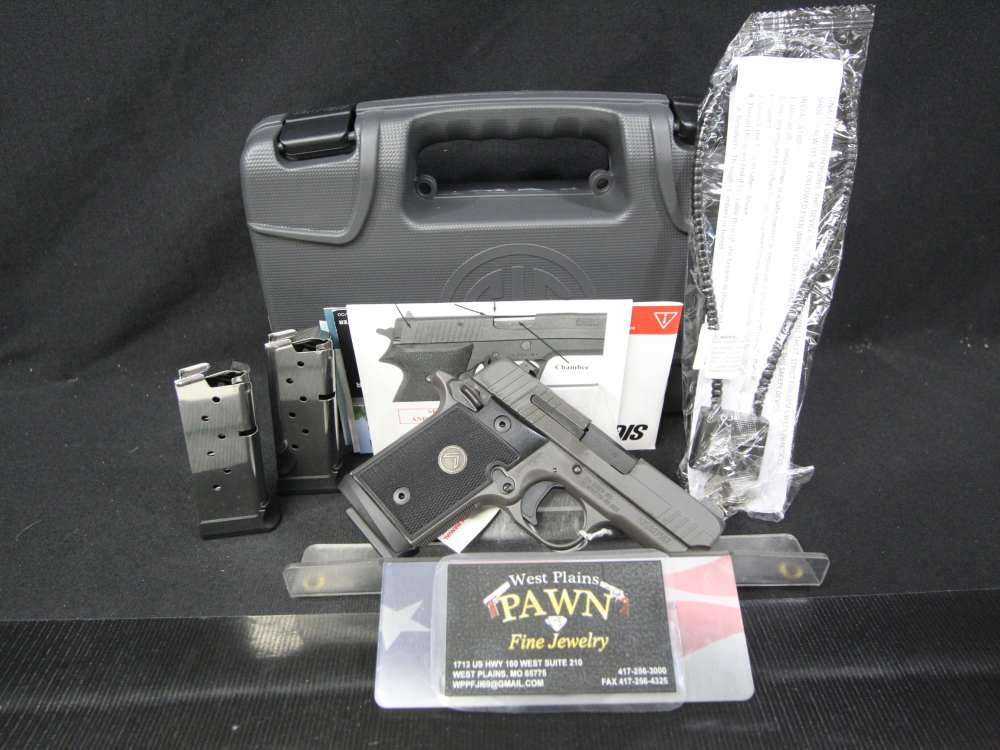 NIB SIG Sauer P938 LEGION SEMI AUTO PISTOL 9MM 3" 7+1 938M-9-LEGION-img-0