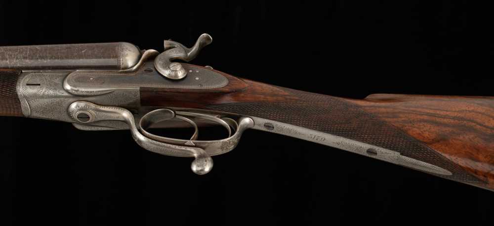 John Dickson & Son 10 Bore – HAMMER GUN, DALLAS BOOK GUN, 1875-img-21