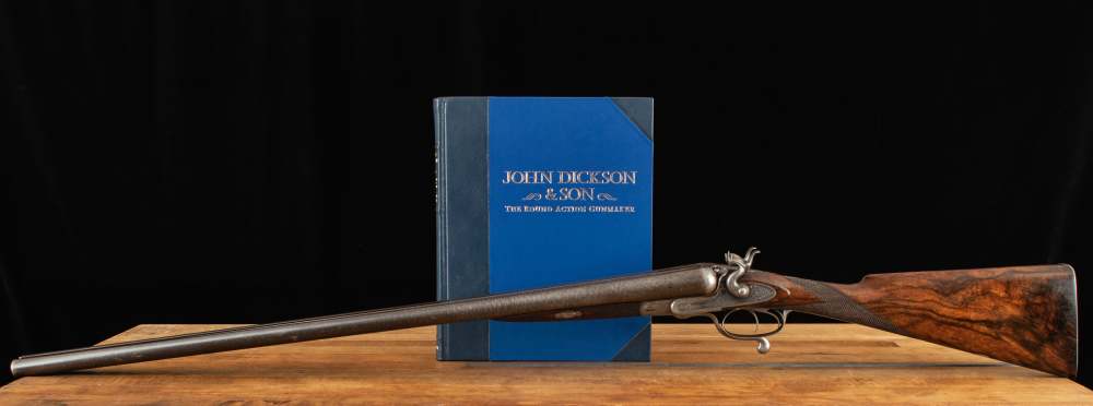 John Dickson & Son 10 Bore – HAMMER GUN, DALLAS BOOK GUN, 1875-img-1