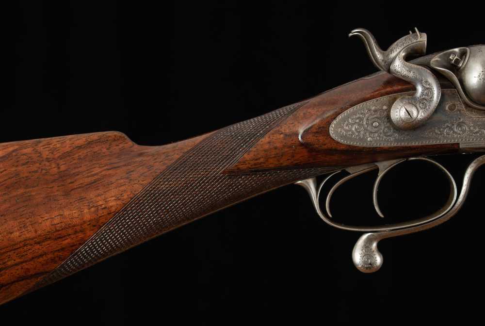 John Dickson & Son 10 Bore – HAMMER GUN, DALLAS BOOK GUN, 1875-img-10