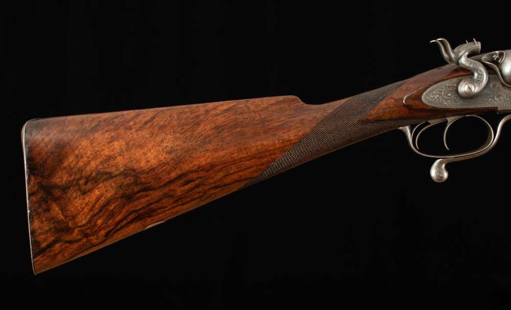 John Dickson & Son 10 Bore – HAMMER GUN, DALLAS BOOK GUN, 1875-img-8