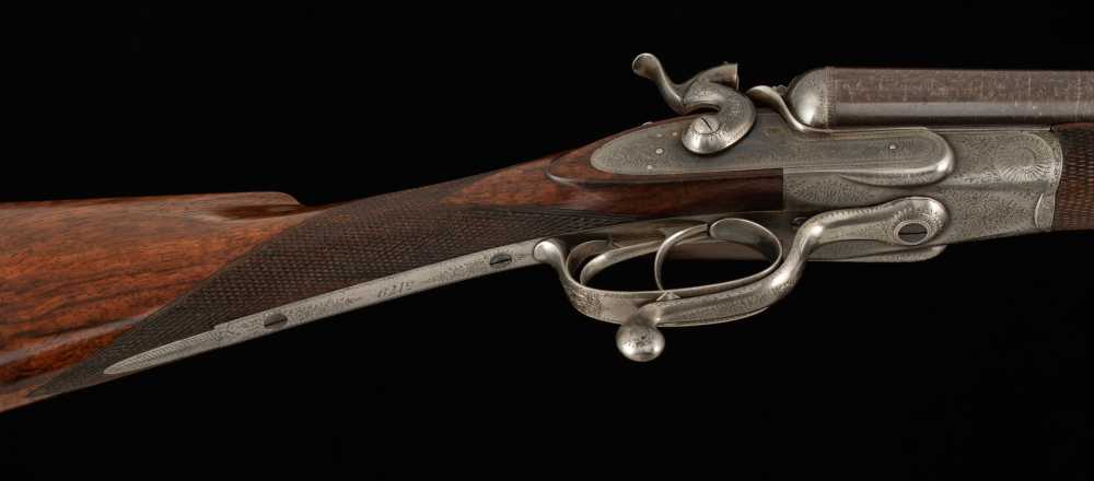 John Dickson & Son 10 Bore – HAMMER GUN, DALLAS BOOK GUN, 1875-img-23