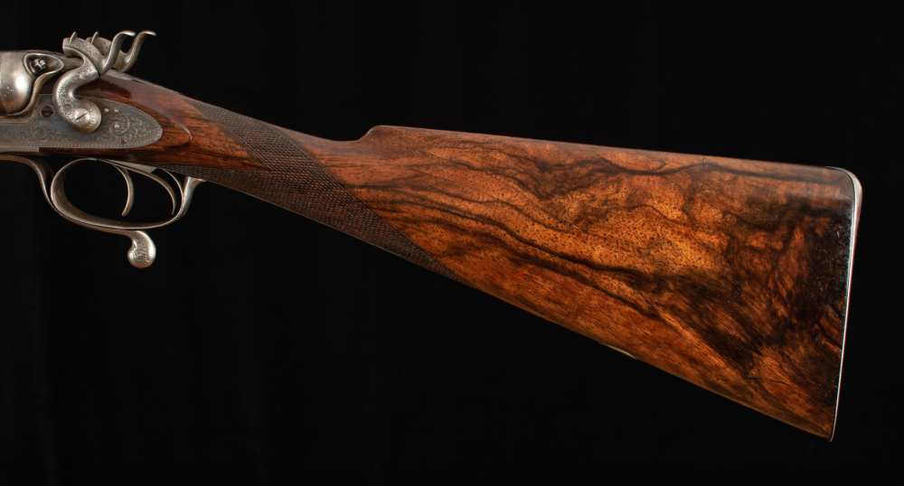 John Dickson & Son 10 Bore – HAMMER GUN, DALLAS BOOK GUN, 1875-img-7