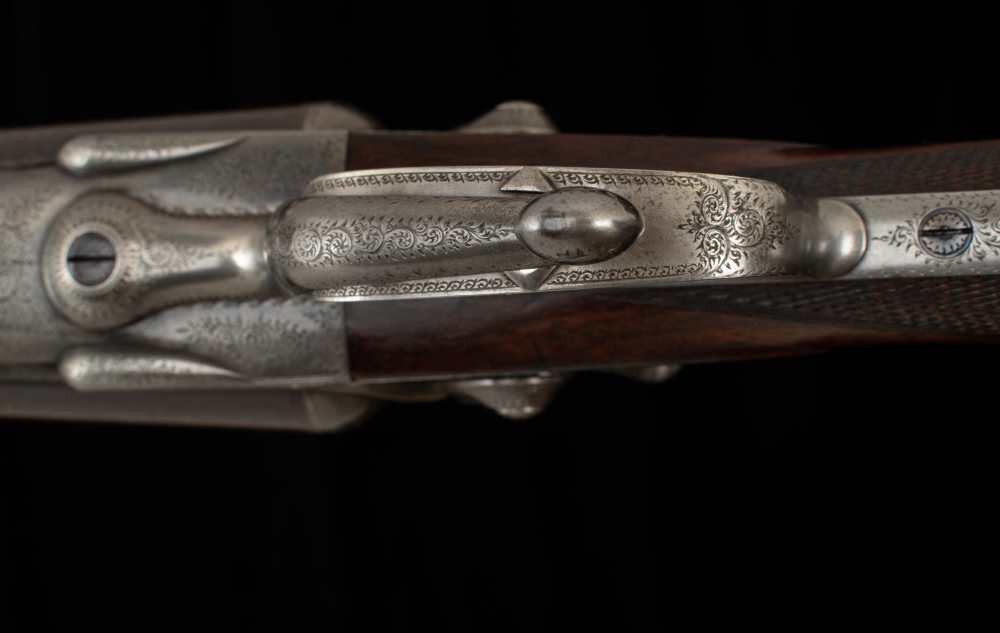 John Dickson & Son 10 Bore – HAMMER GUN, DALLAS BOOK GUN, 1875-img-24