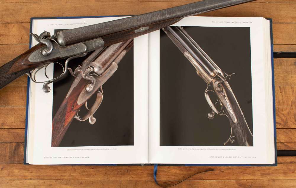 John Dickson & Son 10 Bore – HAMMER GUN, DALLAS BOOK GUN, 1875-img-2