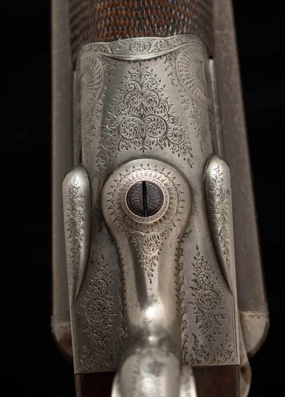 John Dickson & Son 10 Bore – HAMMER GUN, DALLAS BOOK GUN, 1875-img-14