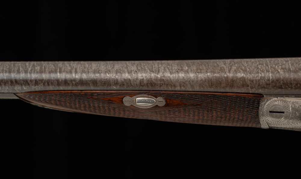 John Dickson & Son 10 Bore – HAMMER GUN, DALLAS BOOK GUN, 1875-img-16