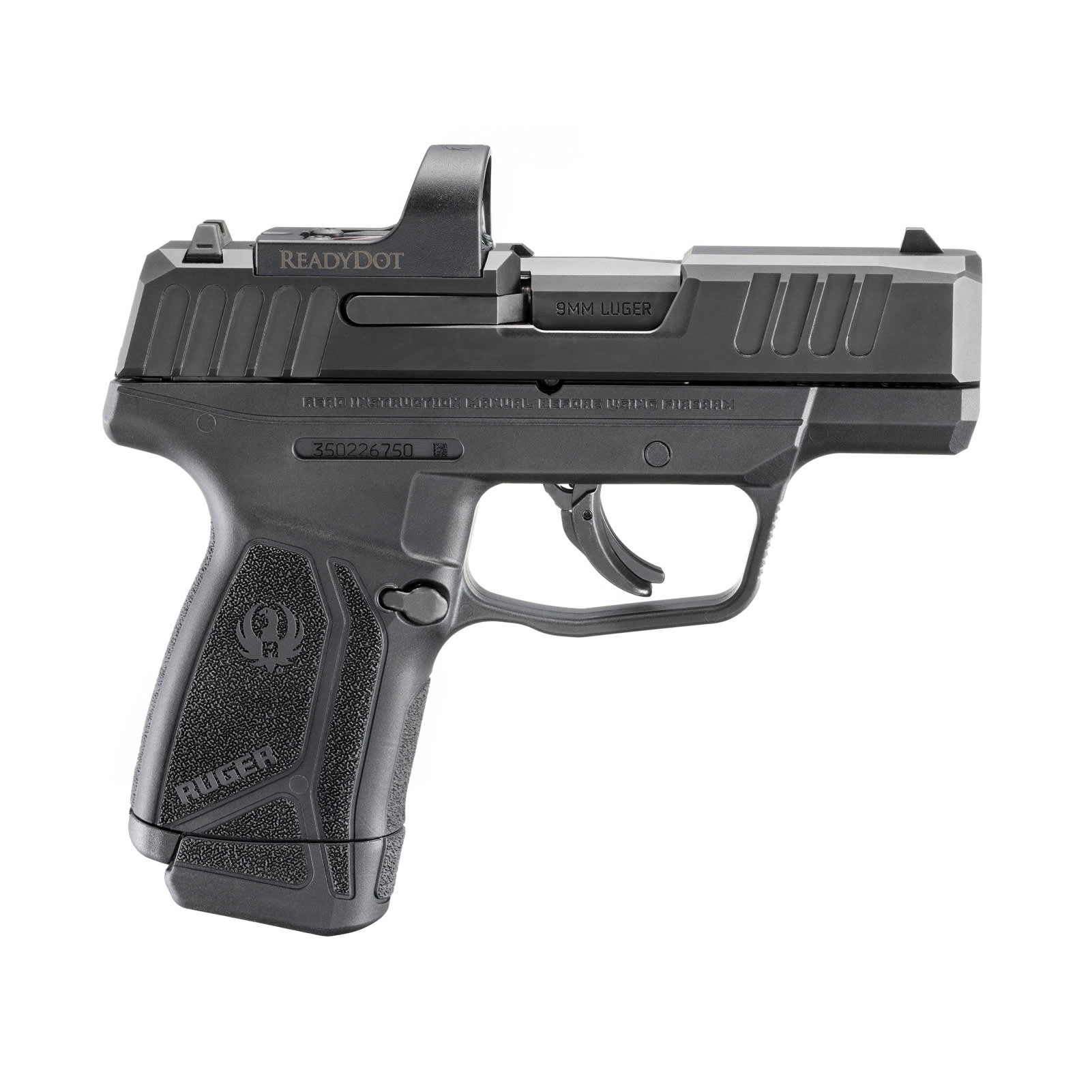 RUGER MAX-9 9mm 3.2in 12rd Striker-Fired Pistol with ReadyDot Sight (3523)-img-0
