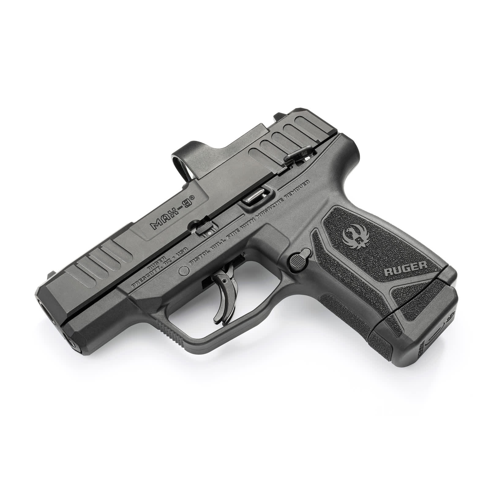 RUGER MAX-9 9mm 3.2in 12rd Striker-Fired Pistol with ReadyDot Sight (3523)-img-3