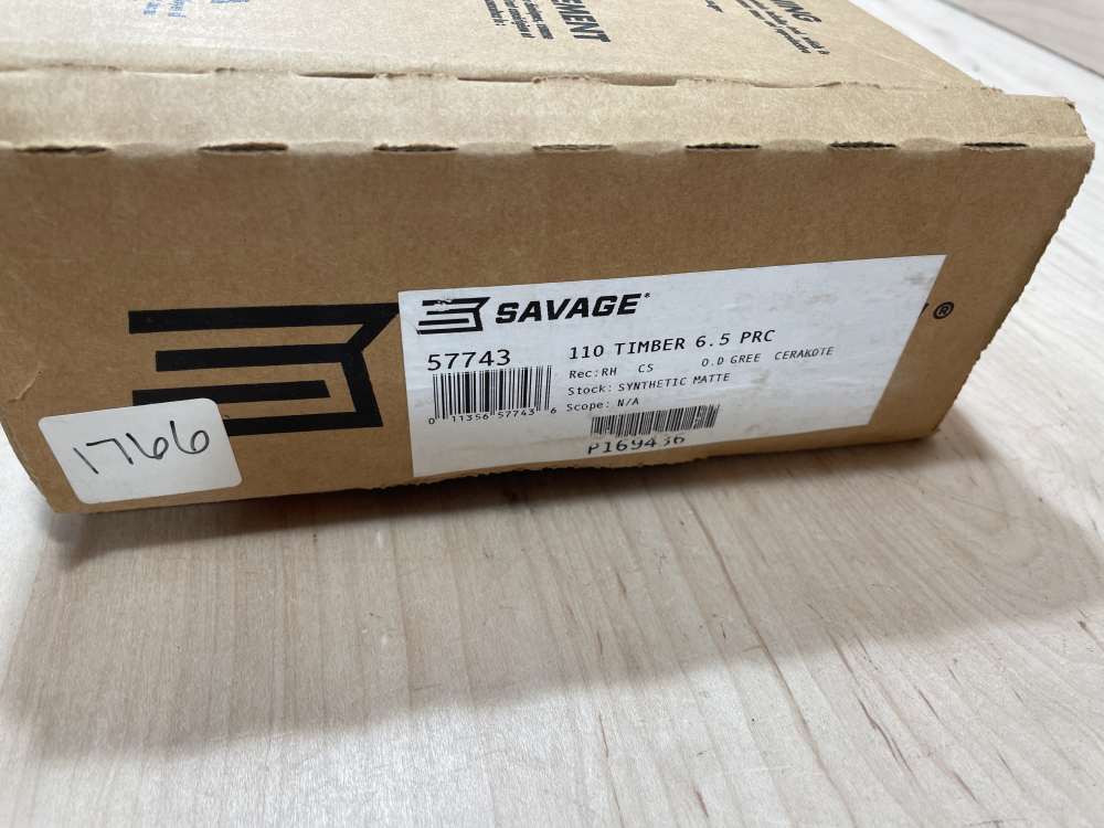 *LIKE NEW IN BOX* SAVAGE 110 TIMBERLINE, 6.5 PRC, 24" THREADED BBL., SCOPE-img-4